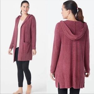 Barefoot Dreams CozyChic Hooded Cardigan